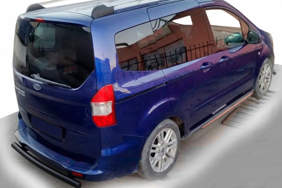 Ford Courier 2014–2023 Bageste beskyttelsesbøjle AK002 Black Image