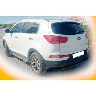 Bagbøjle AK002-1 Black (rustfrit stål) Kia Sportage 2010–2015 foto 2