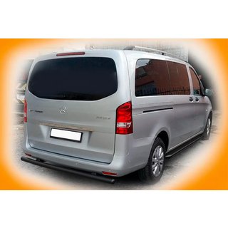 Bagbeskyttelsesbøjle AK002 Black (rustfrit stål) Mercedes Vito/V-klasse W447 2014– foto 2