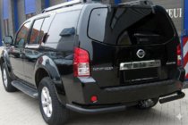 Nissan Pathfinder R51 2005–2014 Bagbøjle AK003 Black (rustfrit stål) foto 1