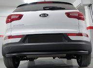 Kia Sportage 2010–2015 Bageste beskyttelsesbøjle AK002 Black (rustfrit stål) foto 1