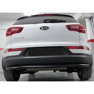 Bageste beskyttelsesbøjle AK002 Black (rustfrit stål) Kia Sportage 2010–2015
