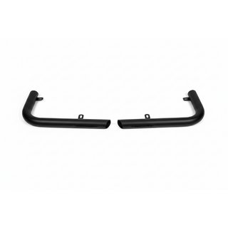 Bageste hjørner AK003 Black (2 stk., rustfrit stål) Hyundai H200, H1, Starex 1998–2007 foto 2