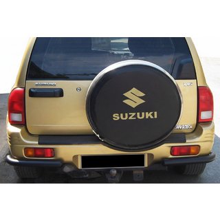 Bageste beskyttelsesbøjle AK003 Black (rustfrit stål) Suzuki Vitara 1998–2006