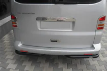 Volkswagen T6 2015–2024 Baghjørner AK003 Black (2 stk., rustfrit stål) foto 1