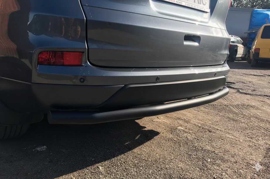 Honda CRV 2012–2016 Bageste beskyttelsesbøjle AK002 Black (rustfrit stål) Image