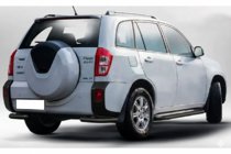 Chery Tiggo 3 2005– Baghjørner AK003 Black (2 stk., rustfrit stål) foto 1
