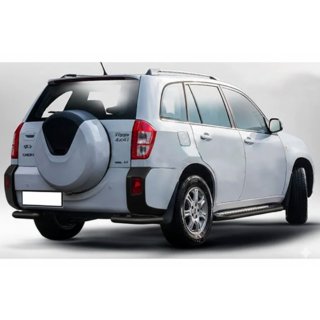 Baghjørner AK003 Black (2 stk., rustfrit stål) Chery Tiggo 3 2005– foto 1