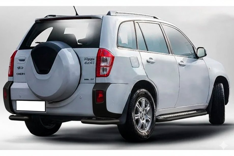 Chery Tiggo 3 2005– Baghjørner AK003 Black (2 stk., rustfrit stål) Image