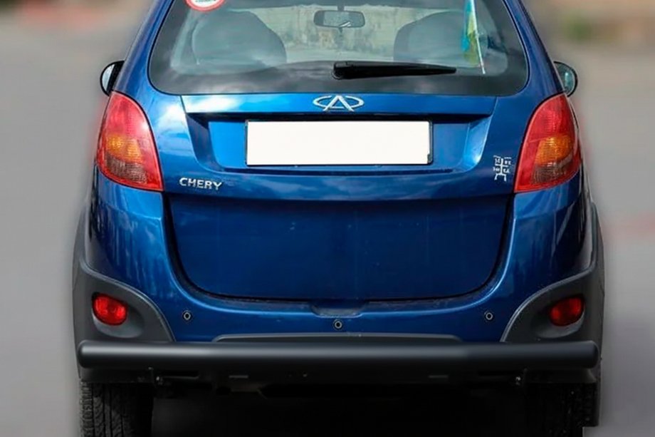 Chery Beat 2009–2015 Bageste beskyttelsesbøjle AK002 Black (2 stk., rustfrit stål) Foto 1
