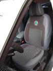 Skoda Octavia II A5 2010–2013 Sædeovertræk (kunstlæder↗stof, Premium) foto 4