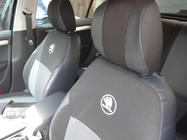 Skoda Octavia III A7 2013–2019 Sædeovertræk (kunstlæder↗stof, Premium) foto 2