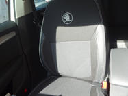Skoda Octavia III A7 2013–2019 Sædeovertræk (kunstlæder↗stof, Premium) foto 21