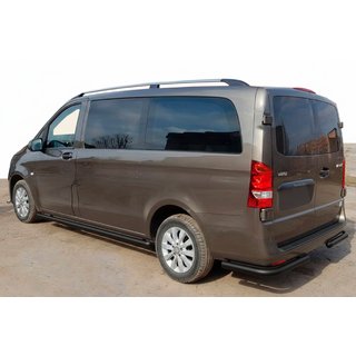 Bagerste hjørnebeskyttelse AK003 Black (rustfrit stål) Mercedes Vito/V-klasse W447 2014– foto 1