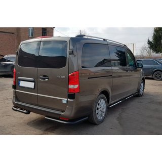 Bagerste hjørnebeskyttelse AK003 Black (rustfrit stål) Mercedes Vito/V-klasse W447 2014– foto 2