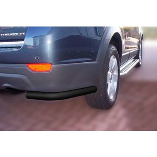 Baghjørner AK003 Black (2 stk., rustfrit stål) Chevrolet Captiva 2006–2019