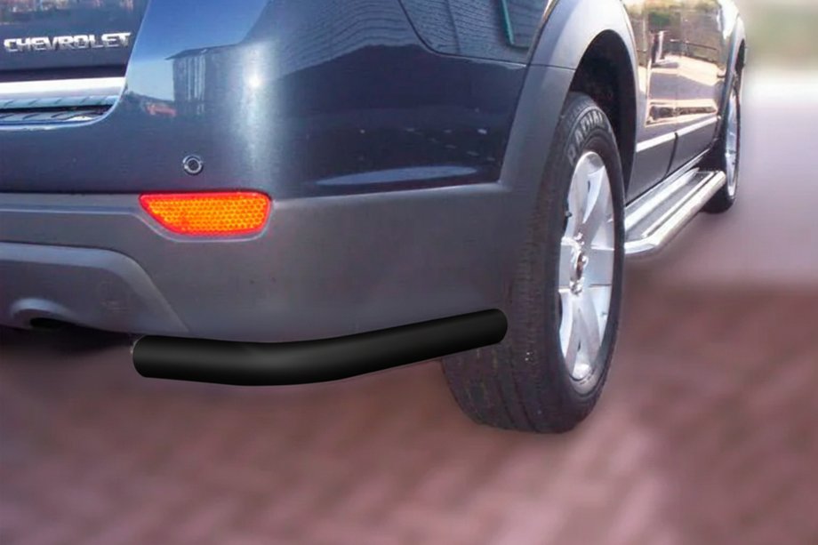 Chevrolet Captiva 2006–2019 Baghjørner AK003 Black (2 stk., rustfrit stål) Image