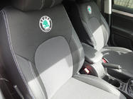 Skoda Superb 2001–2009 Sædeovertræk (kunstlæder↗stof, Premium) foto 6