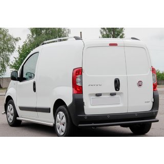 Bagkofangerbeskytter Black (rustfrit stål) Fiat Fiorino/Qubo 2008–2024 foto 1