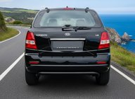 Kia Sorento I BL 2002–2009 Bagbøjle AK012 Black (rustfrit stål) foto 1