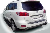 Hyundai Santa Fe 2 2006–2012 Bagbøjle AK007 Black (rustfrit stål) foto 1