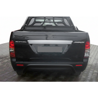 Bageste nudge bar AK006 Black (rustfrit stål) SsangYong Action 2005–2018 foto 1