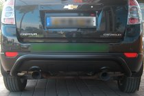 Chevrolet Captiva 2006–2019 Bagbøjle AK007 Black (rustfrit stål) foto 1