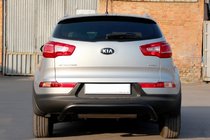 Kia Sportage 2010–2015 Bagbøjle AK007 Black (rustfrit stål) foto 2