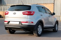 Kia Sportage 2010–2015 Bagbøjle AK007 Black (rustfrit stål) foto 3
