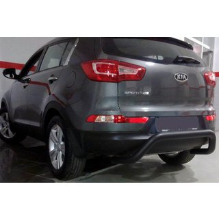 Bagbøjle AK007 Black (rustfrit stål) Kia Sportage 2010–2015 foto 1