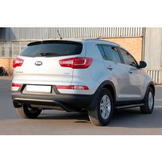 Bagbøjle AK007 Black (rustfrit stål) Kia Sportage 2010–2015 foto 3
