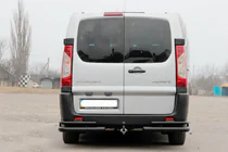 Peugeot Expert 2007–2016 Bagerste hjørnebøjler AK-003-Double Black (2 stk., rustfrit stål) foto 2