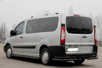 Peugeot Expert 2007–2016 Bagerste hjørnebøjler AK-003-Double Black (2 stk., rustfrit stål) foto 3