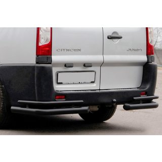 Bagerste hjørnebøjler AK-003-Double Black (2 stk., rustfrit stål) Peugeot Expert 2007–2016 foto 1