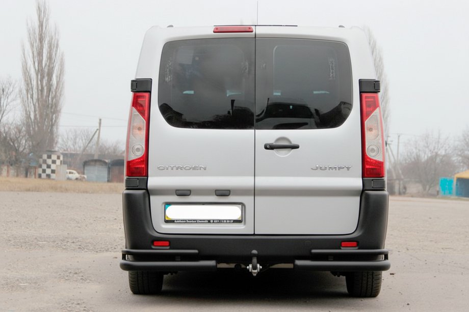 Fiat Scudo 2007–2015 Bageste hjørnebøjler AK003-Double Black (2 stk., rustfrit stål) Foto 2