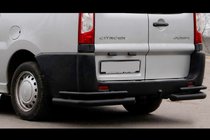 Citroen Jumpy 2007–2017 Baghjørner Double Black (2 stk., rustfrit stål) foto 1
