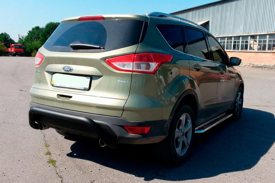 Ford Kuga/Escape 2013–2019 Bagbøjle AK007 Black (rustfrit stål) Image
