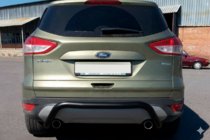 Ford Kuga 2008–2013 Bagbøjle AK007 Black (rustfrit stål) foto 3