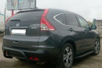 Honda CRV 2012–2016 Bagbøjle AK007 Black (rustfrit stål) foto 2