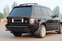 Range Rover III L322 2002–2012 Bageste bøjle AK002-Dobbelt Black (rustfrit stål) foto 3