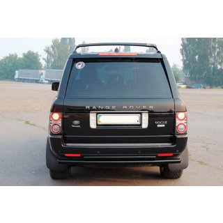 Bageste bøjle AK002-Dobbelt Black (rustfrit stål) Range Rover III L322 2002–2012 foto 2