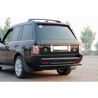 Bageste bøjle AK002-Dobbelt Black (rustfrit stål) Range Rover III L322 2002–2012 foto 1