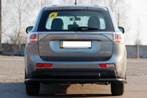 Mitsubishi Outlander 2012–2021 Bøjle bag AK004 Black (rustfrit stål) foto 2