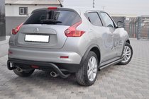 Nissan Juke 2010–2019 Bagbøjle AK007 Black (rustfrit stål) foto 5