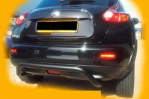 Nissan Juke 2010–2019 Bagbøjle AK007 Black (rustfrit stål) foto 9