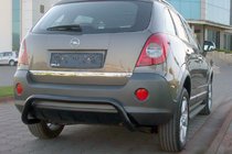 Opel Antara 2006–2017 Bageste beskyttelsesbøjle AK007-1 Black (rustfrit stål) foto 1