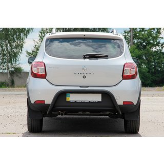Bagbøjle AK007 Black (rustfrit stål) Dacia Sandero 2013–2020 foto 2
