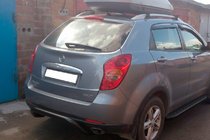 SsangYong Korando 2010–2019 Bagbøjle AK007 Black (rustfrit stål) foto 2