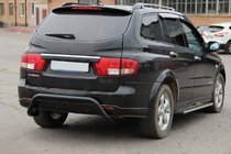 SsangYong Kyron 2005–2014 Bagbøjle AK007 Black (rustfrit stål) foto 1