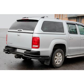 Bagerste hjørnebeskyttere AK003-Double Black (2 stk., rustfrit stål) Volkswagen Amarok 2010–2022 foto 3